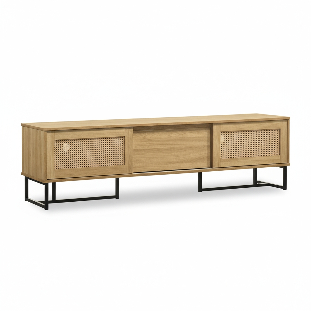 Harper TV Console (Honey Maple)