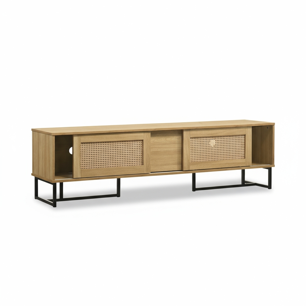 Harper TV Console (Honey Maple)