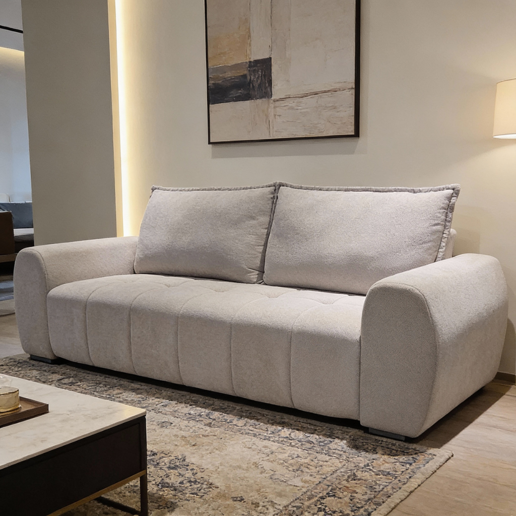 Ilaria 3 Seater Fabric Sofa
