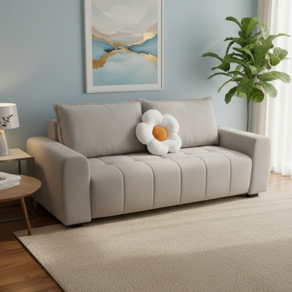 Ilaria 3 Seater Fabric Sofa