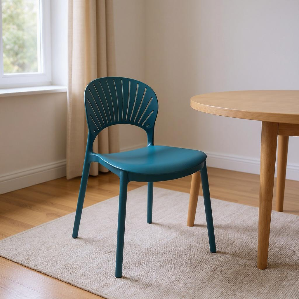 Jamir Stackable Plastic Chair