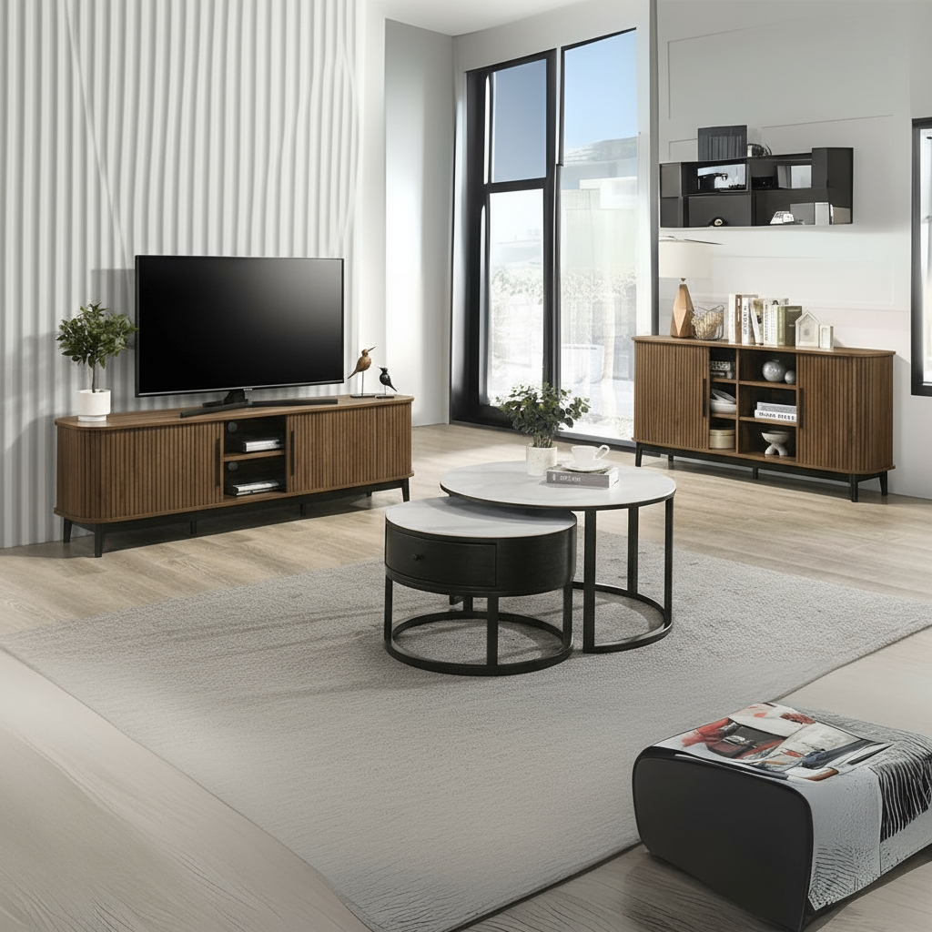 Jarden TV Console (Columbia Nut)