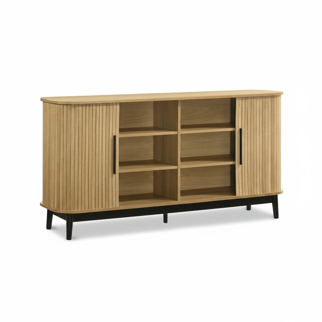 Jarden Multipurpose Cabinet (Honey Maple)
