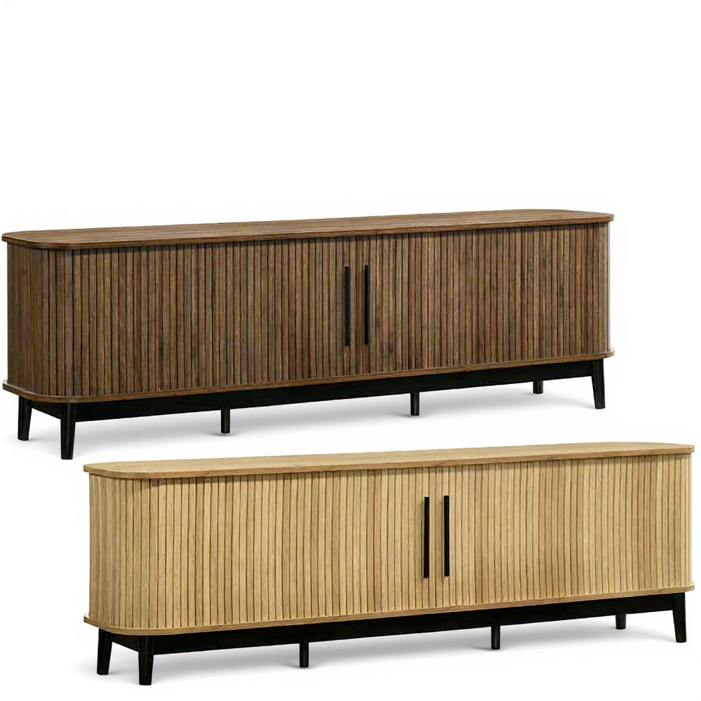 Jarden TV Console (Honey Maple)