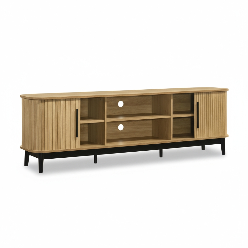 Jarden TV Console (Honey Maple)