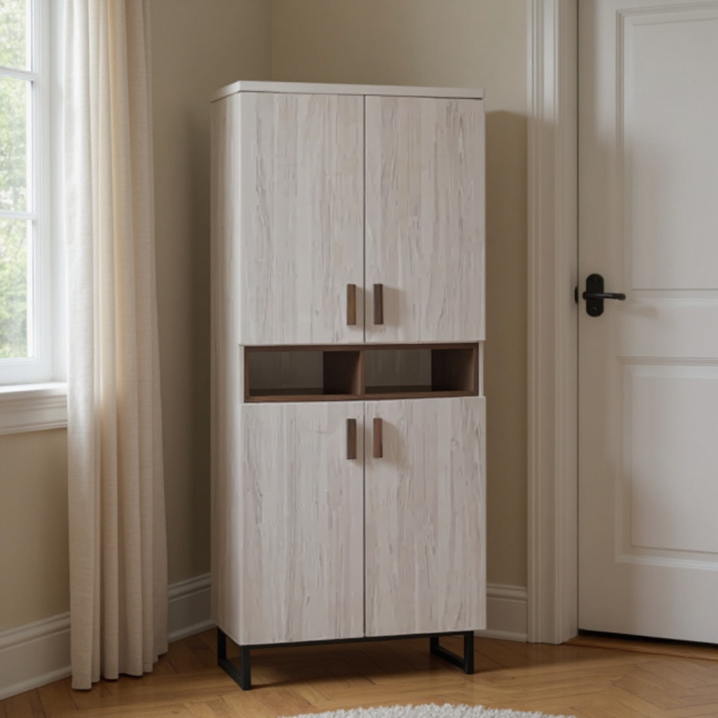 Jarvy Double Deck Shoe Cabinet