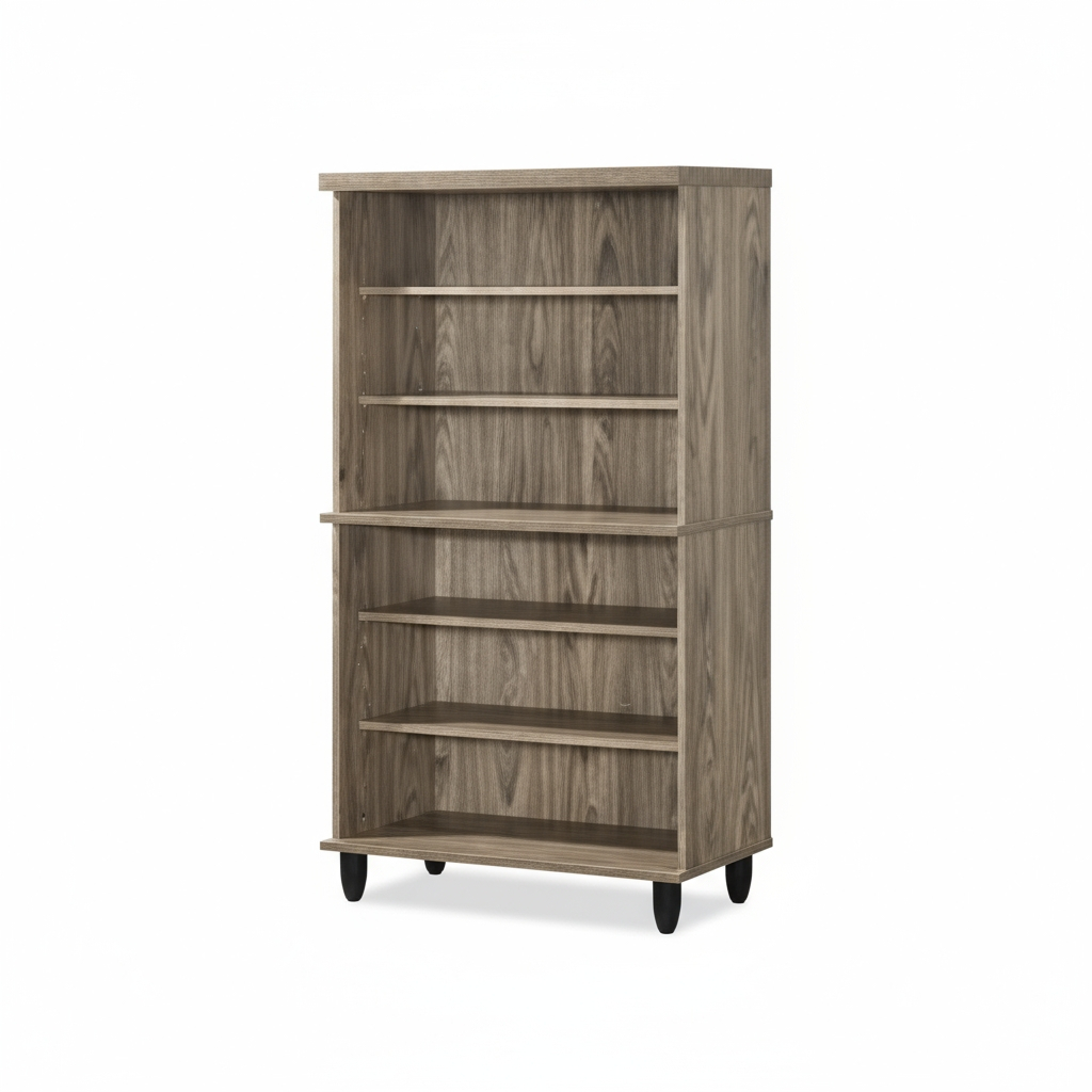 Jim Double Deck 4 Door Shoe Cabinet
