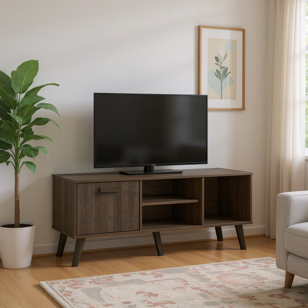 Jacob 4ft Walnut TV Console