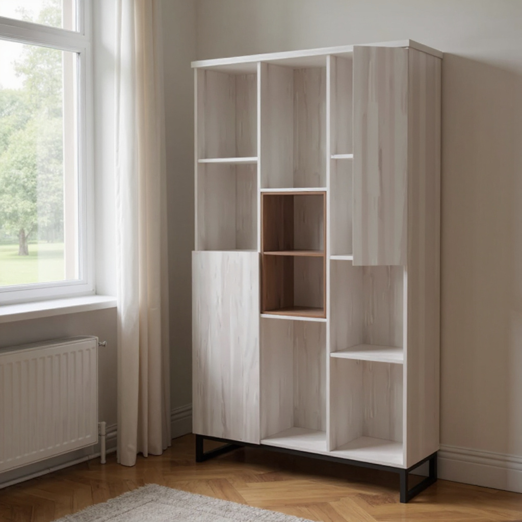 Jarvy 10 Shelves Multipurpose Cabinet