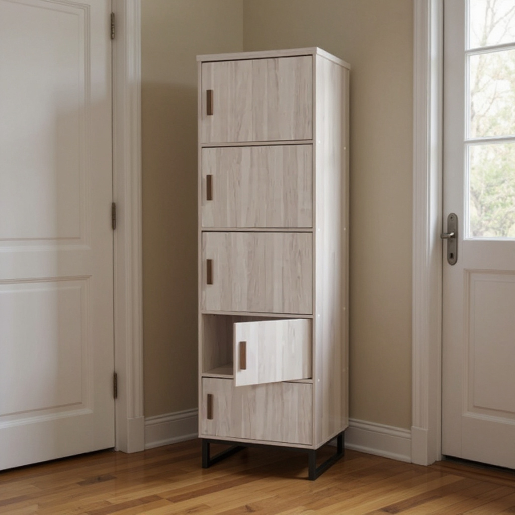 Jarvy 5 Shelves Multipurpose Cabinet 