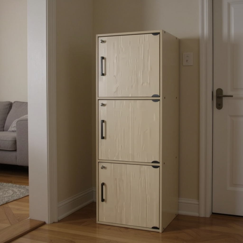 Jim 3 Door Multipurpose Cabinet