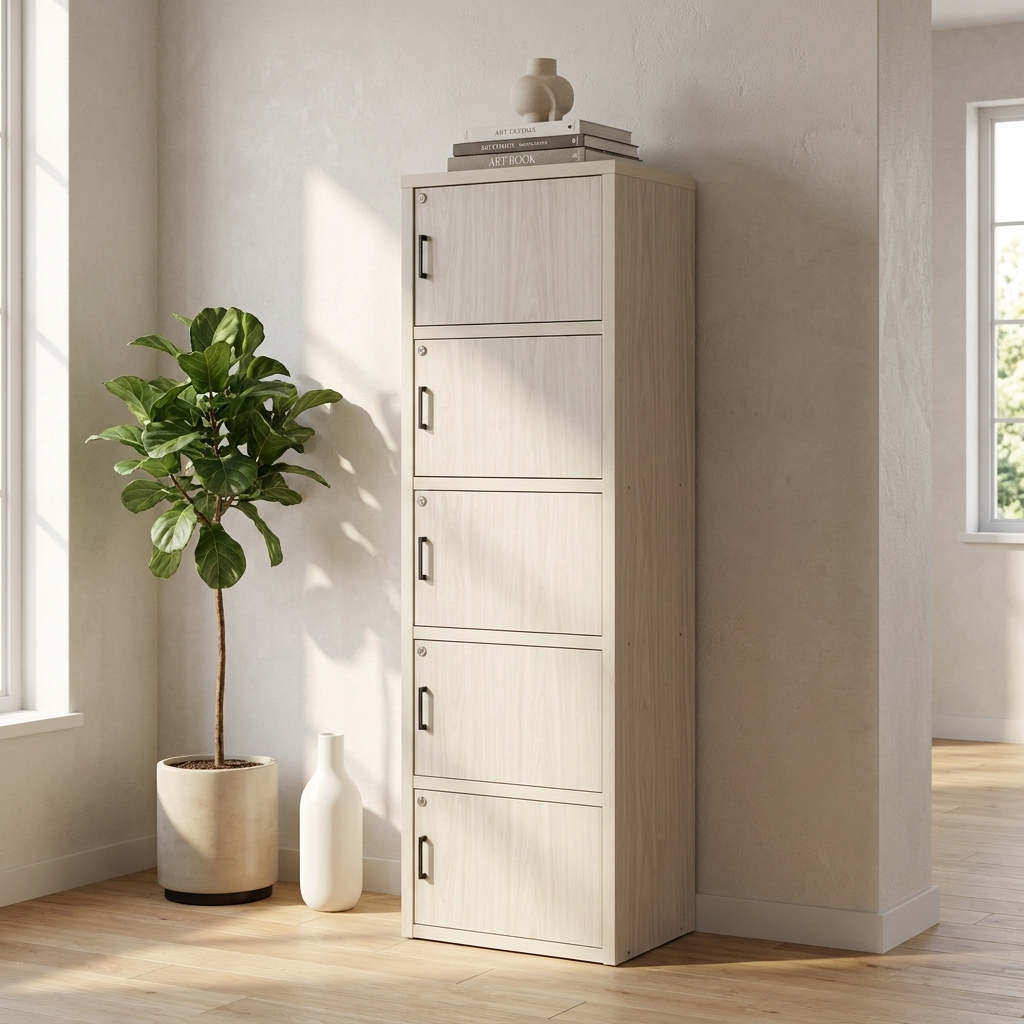 Jim 5 Door Multipurpose Cabinet 2ft