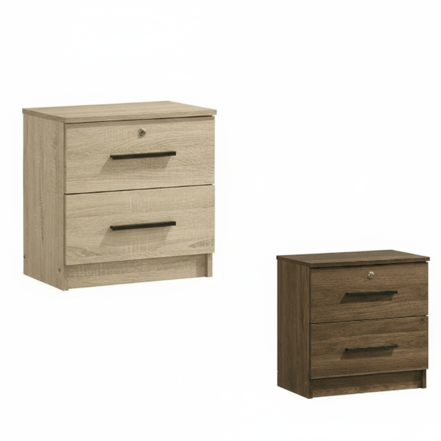 Lucas Bedside Table (Columbia Nut)