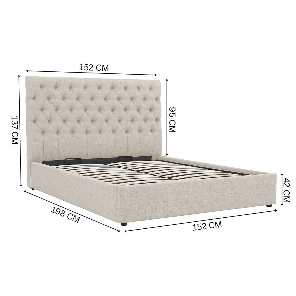 Lucia Electrical Storage Bed