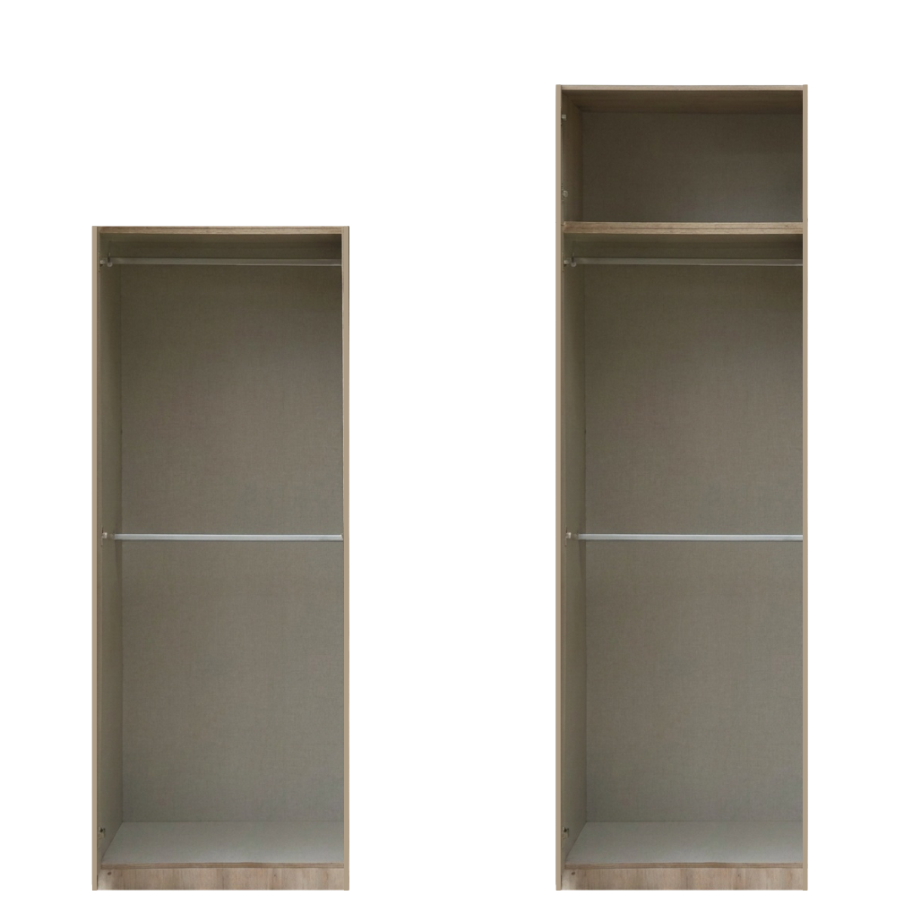 Lago 2 Door Wardrobe 2.5ft