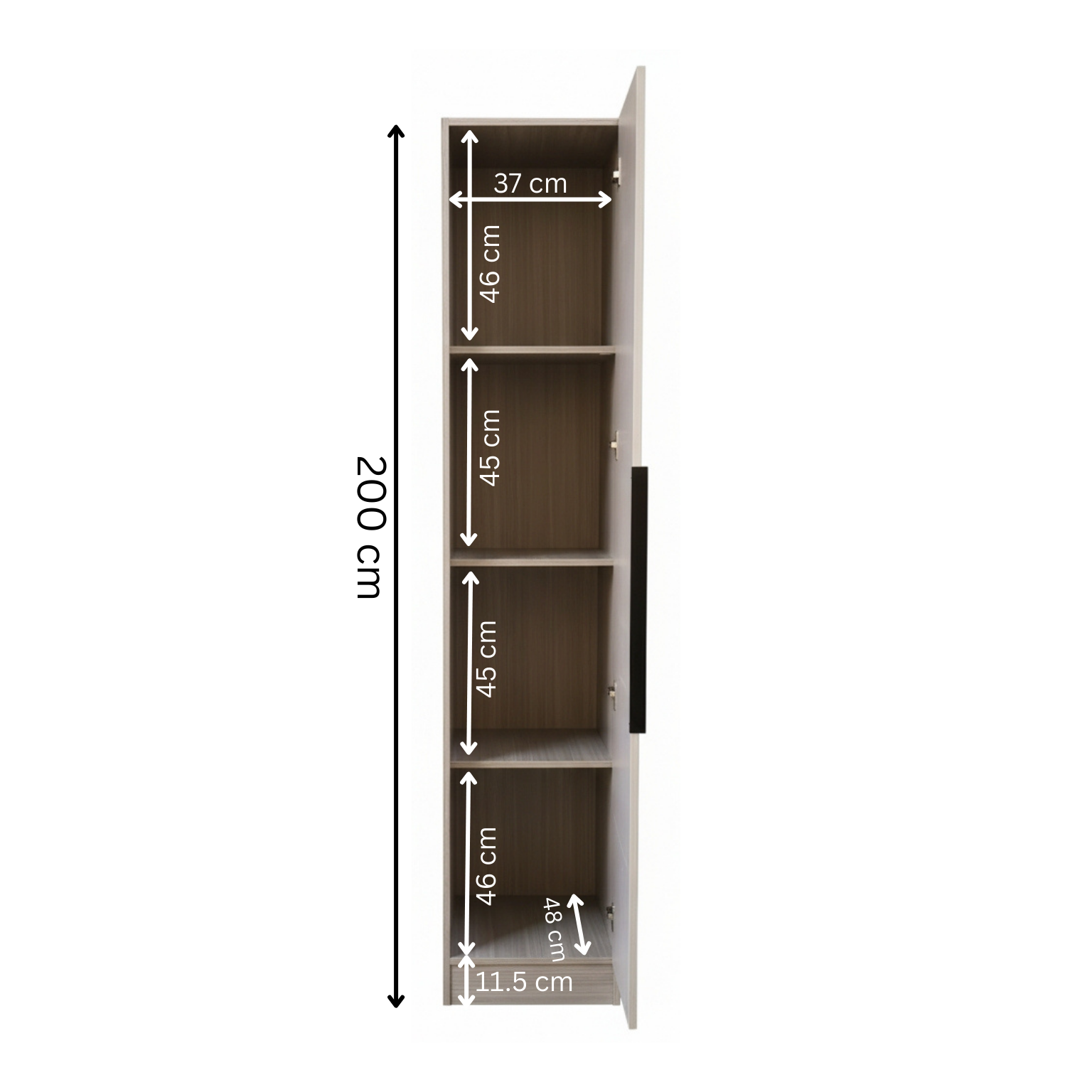 Lavie 1 Door Wardrobe
