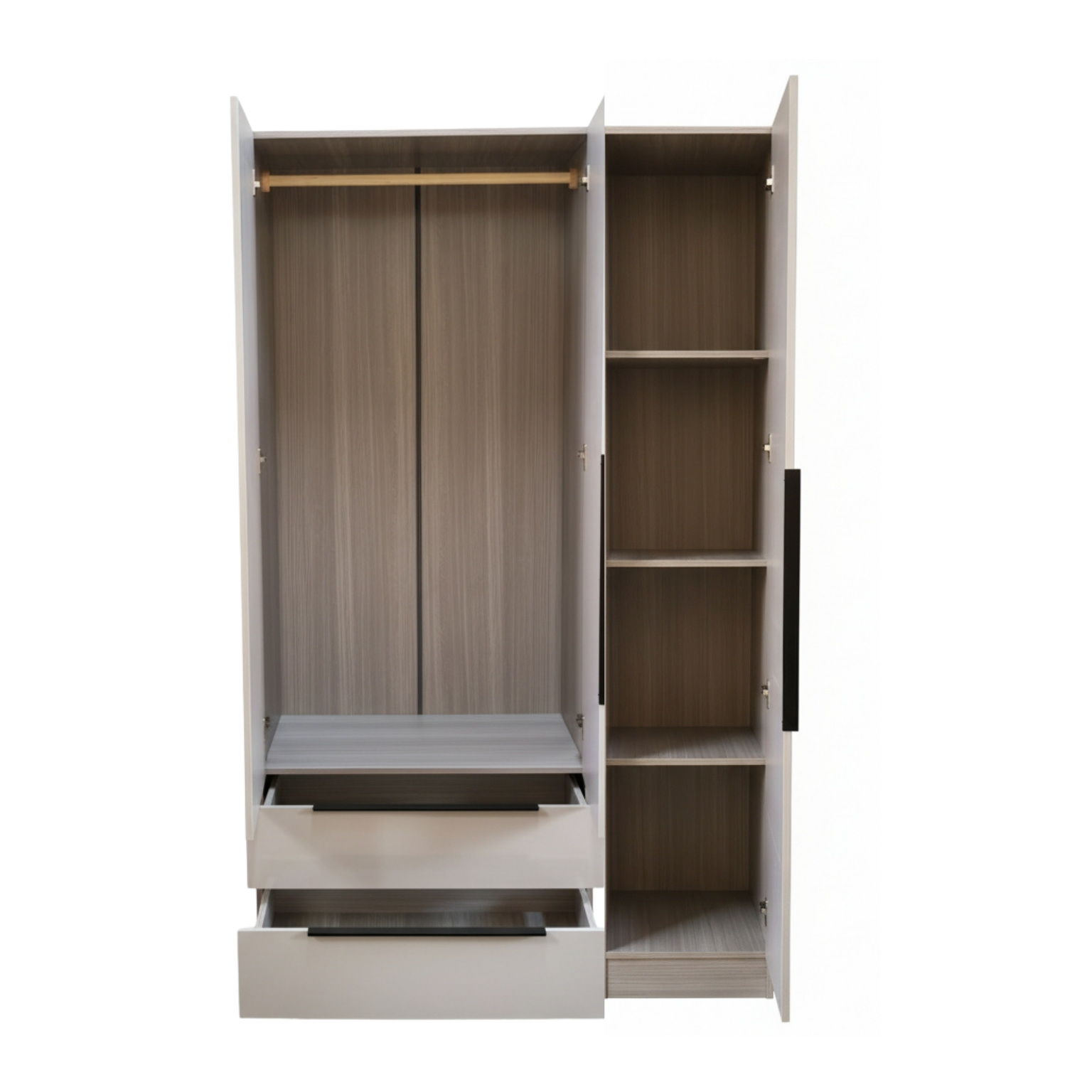 Lavie 3 Door 2 Drawer Wardrobe