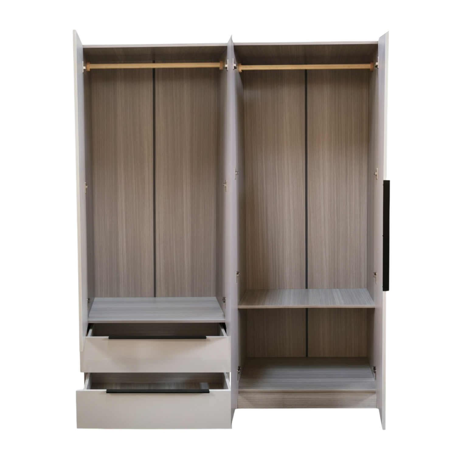 Lavie 4 Door 2 Drawer Wardrobe
