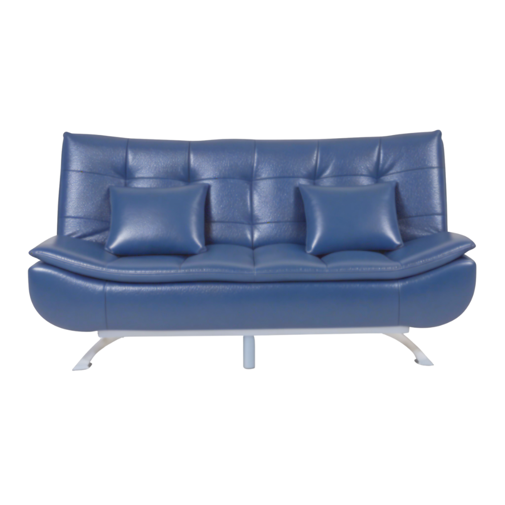 Lila Modern 3-Seater Leathaire Sofa Bed