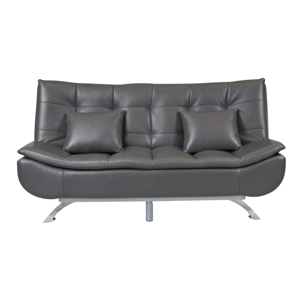 Lila Modern 3-Seater Leathaire Sofa Bed
