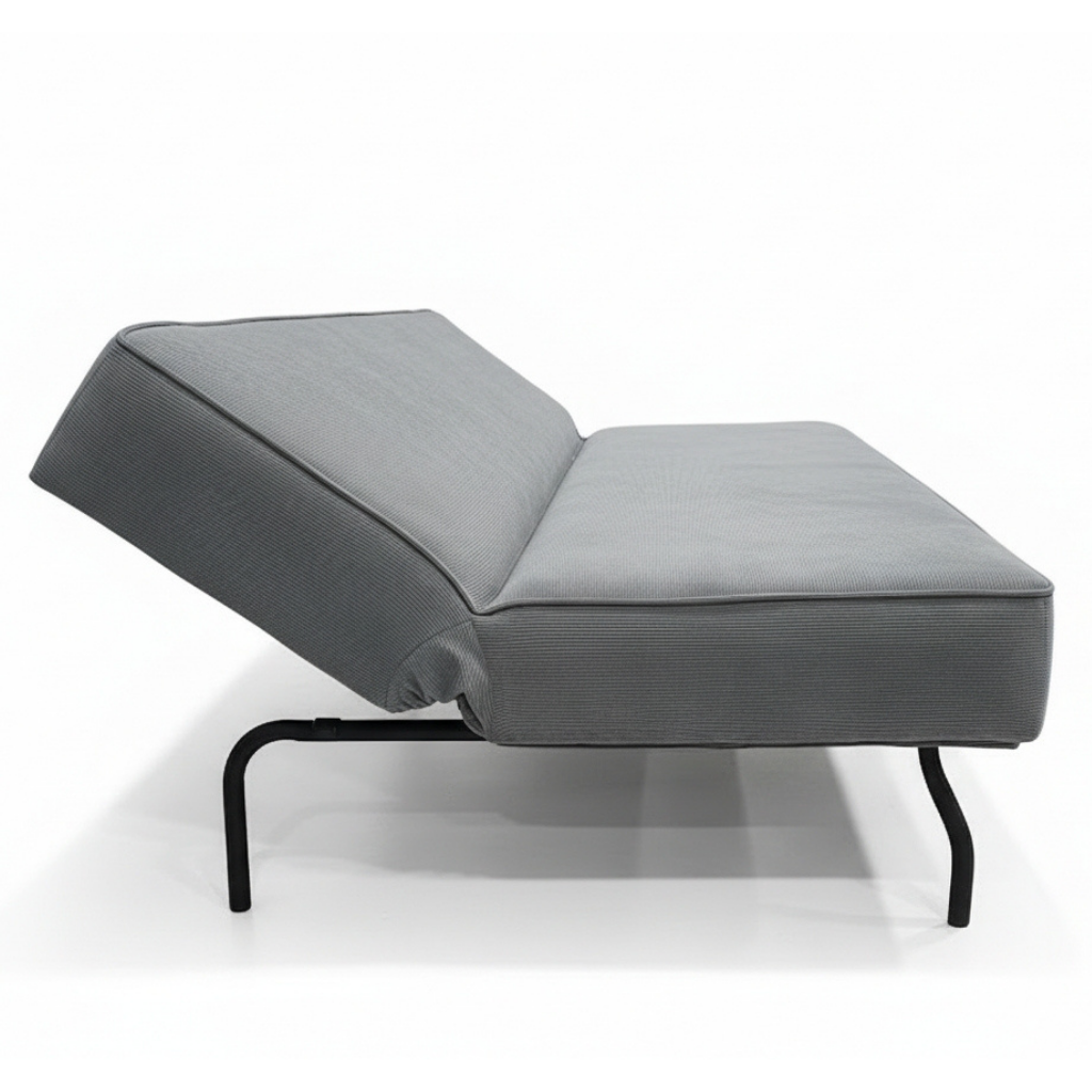 Lily Fabric Sofa Bed Grey