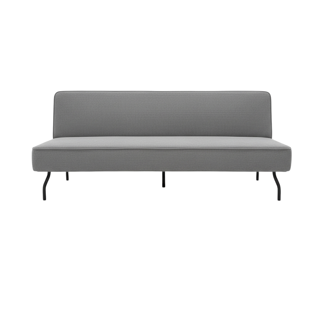 Lily Fabric Sofa Bed Grey