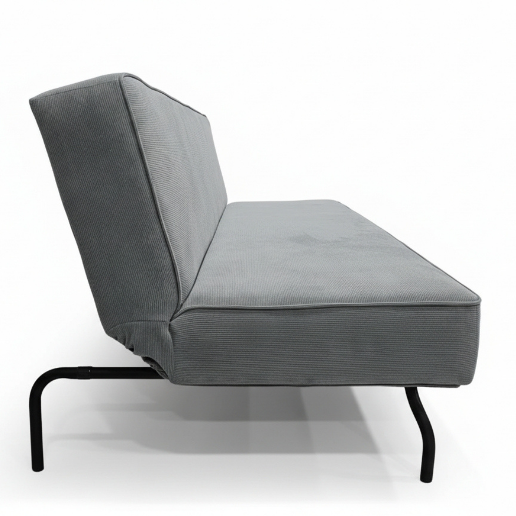 Lily Fabric Sofa Bed Grey