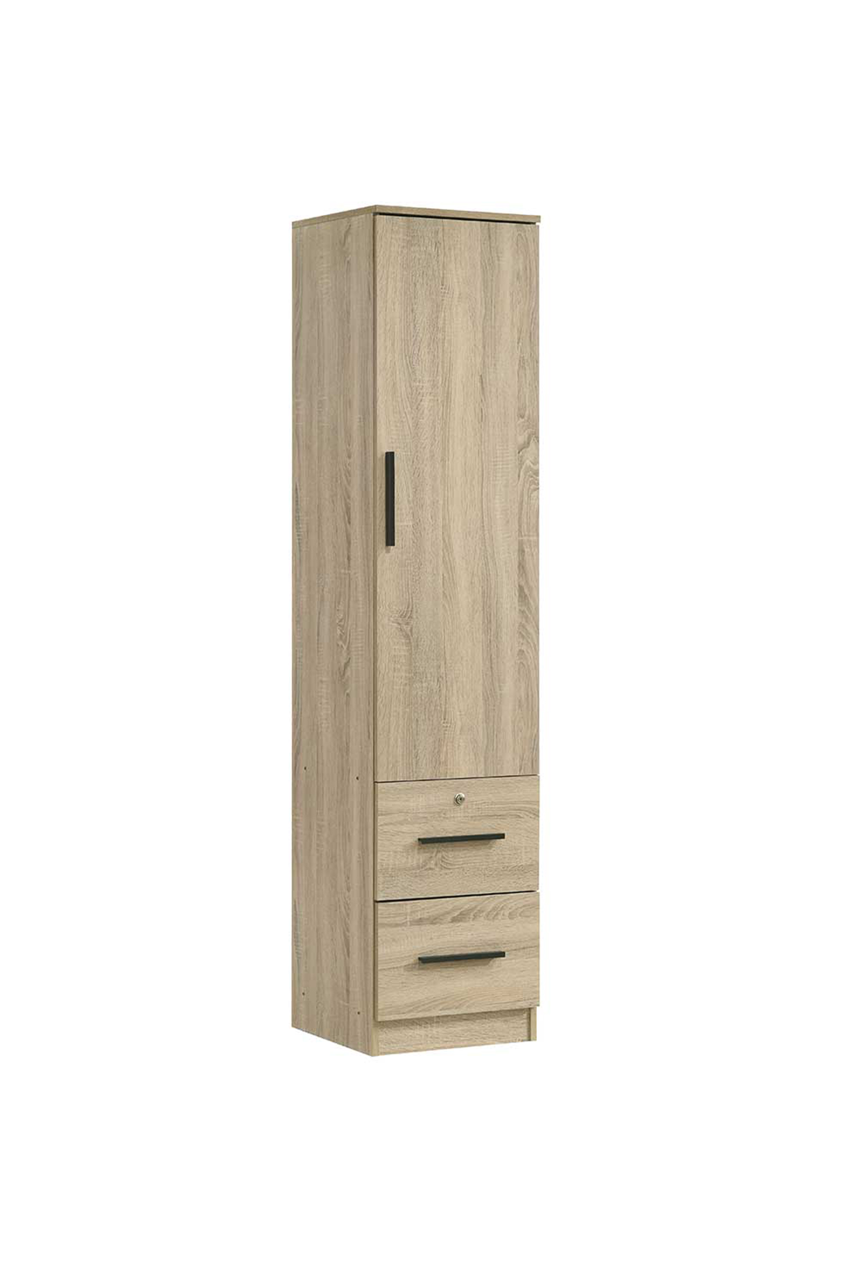 Lucas 1 Door 2 Drawer Wardrobe