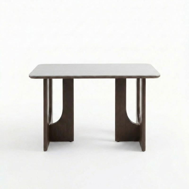 Luke Travertine Dining Table