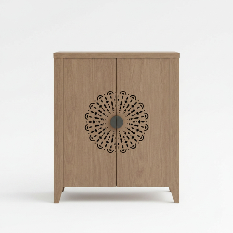 Mandala Morden Boho Shoe Cabinet