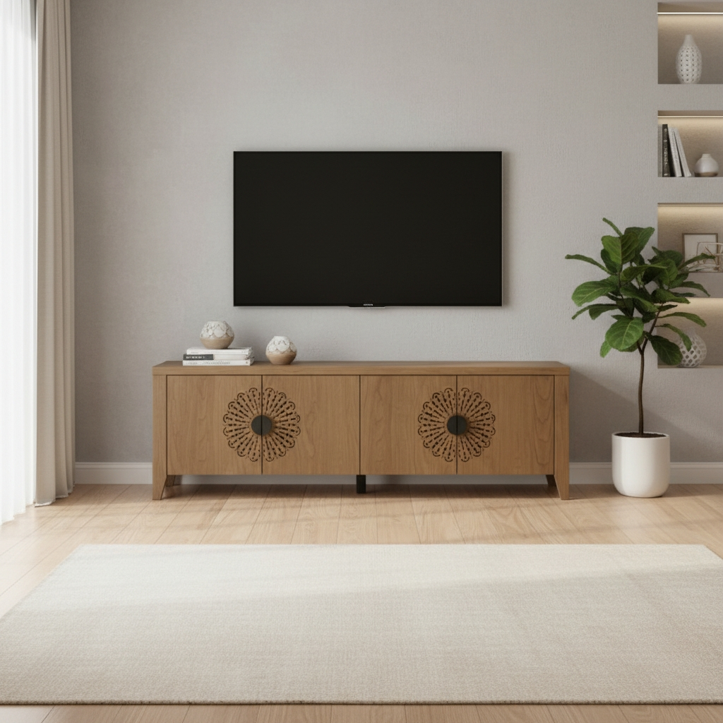 Mandala Morden Boho TV Console