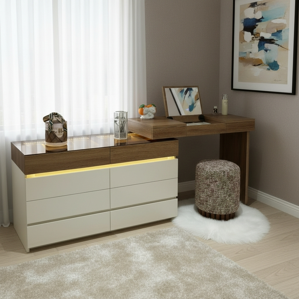 Marco Extendable Dressing Table L