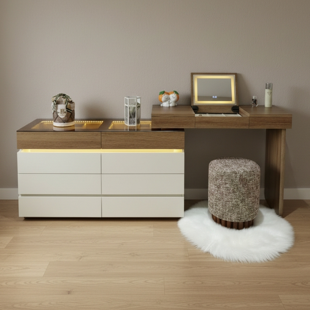 Marco Extendable Dressing Table L