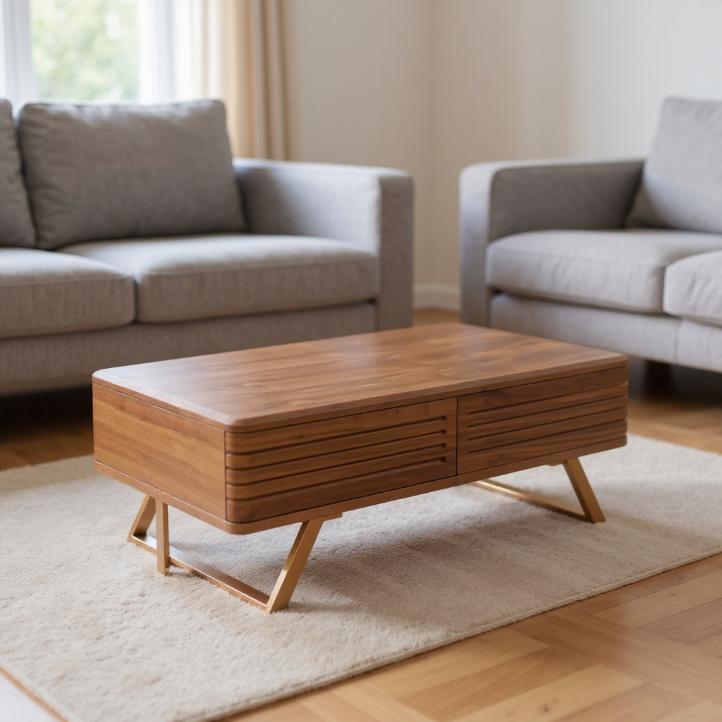 Noceli Paneled Coffee Table