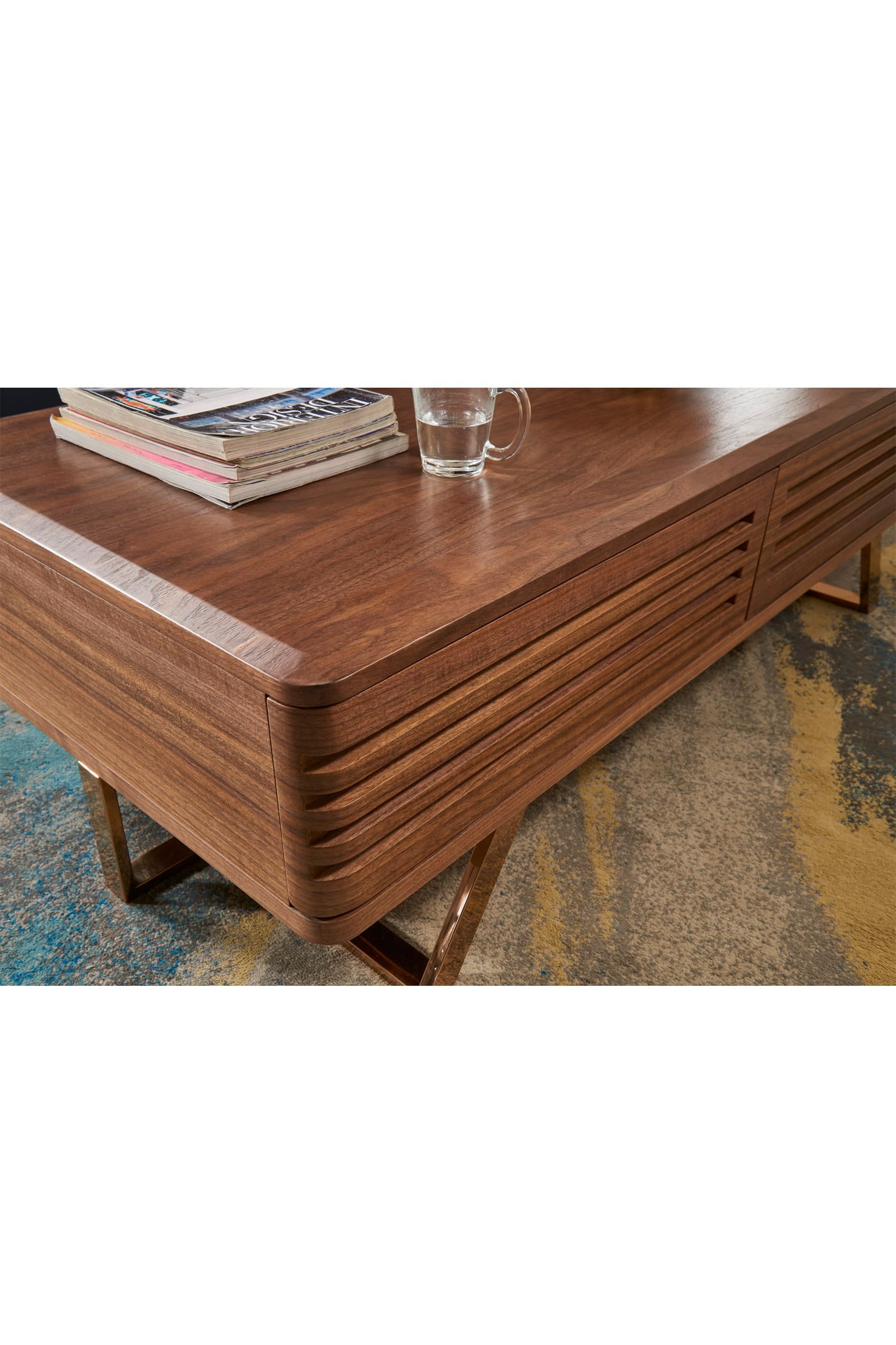 Noceli Paneled Coffee Table