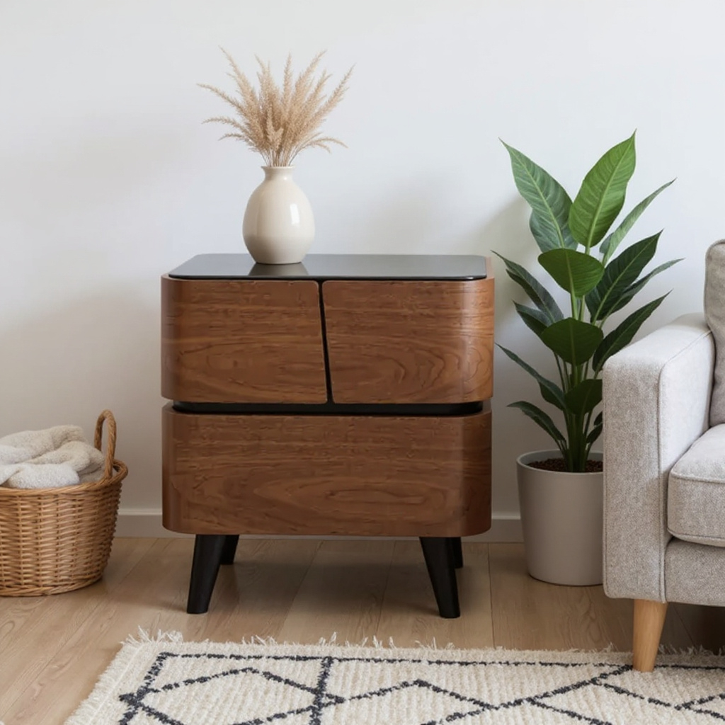Onyx 2 Drawer Cabinet