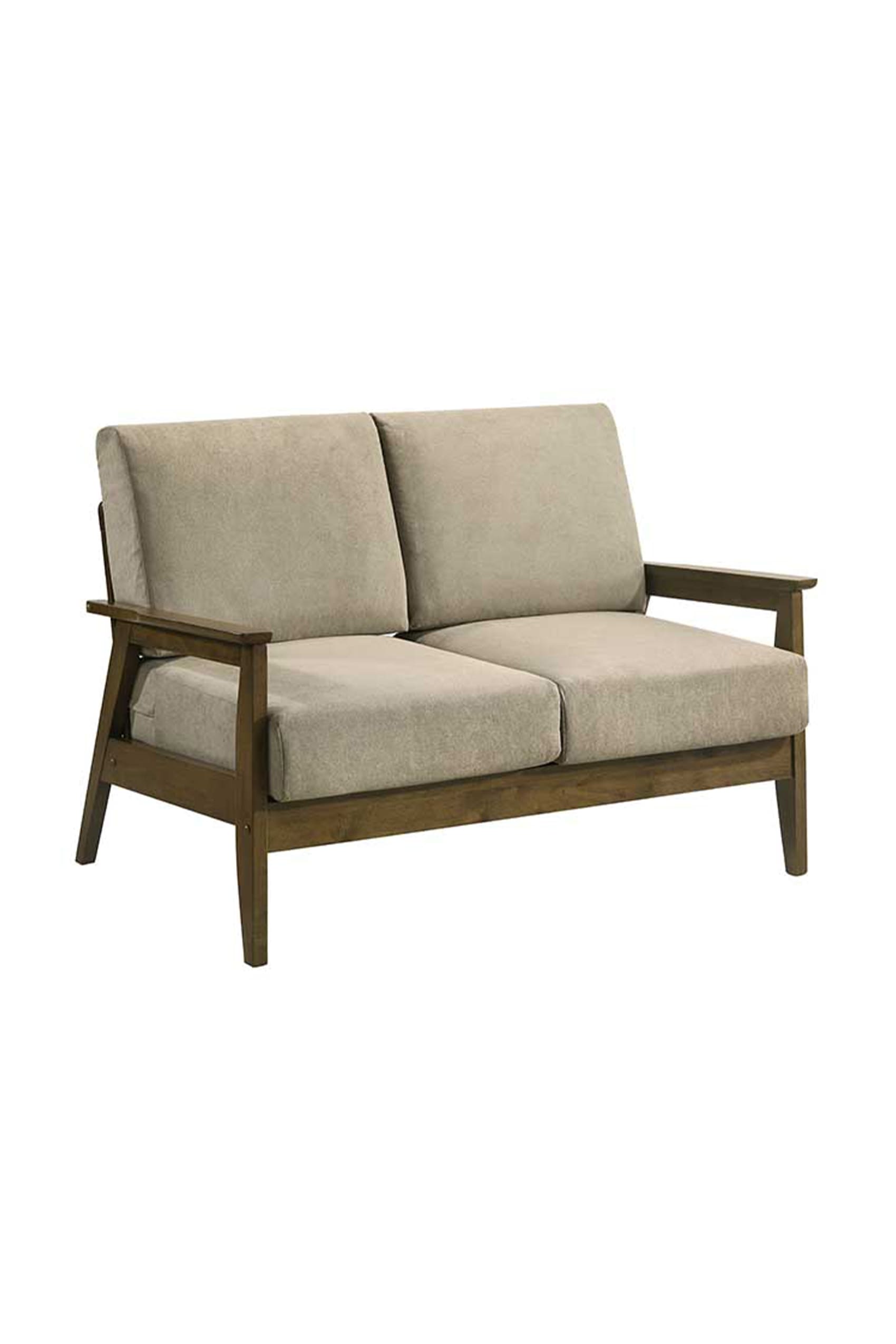Orsaia Walnut 2 Seater Sofa