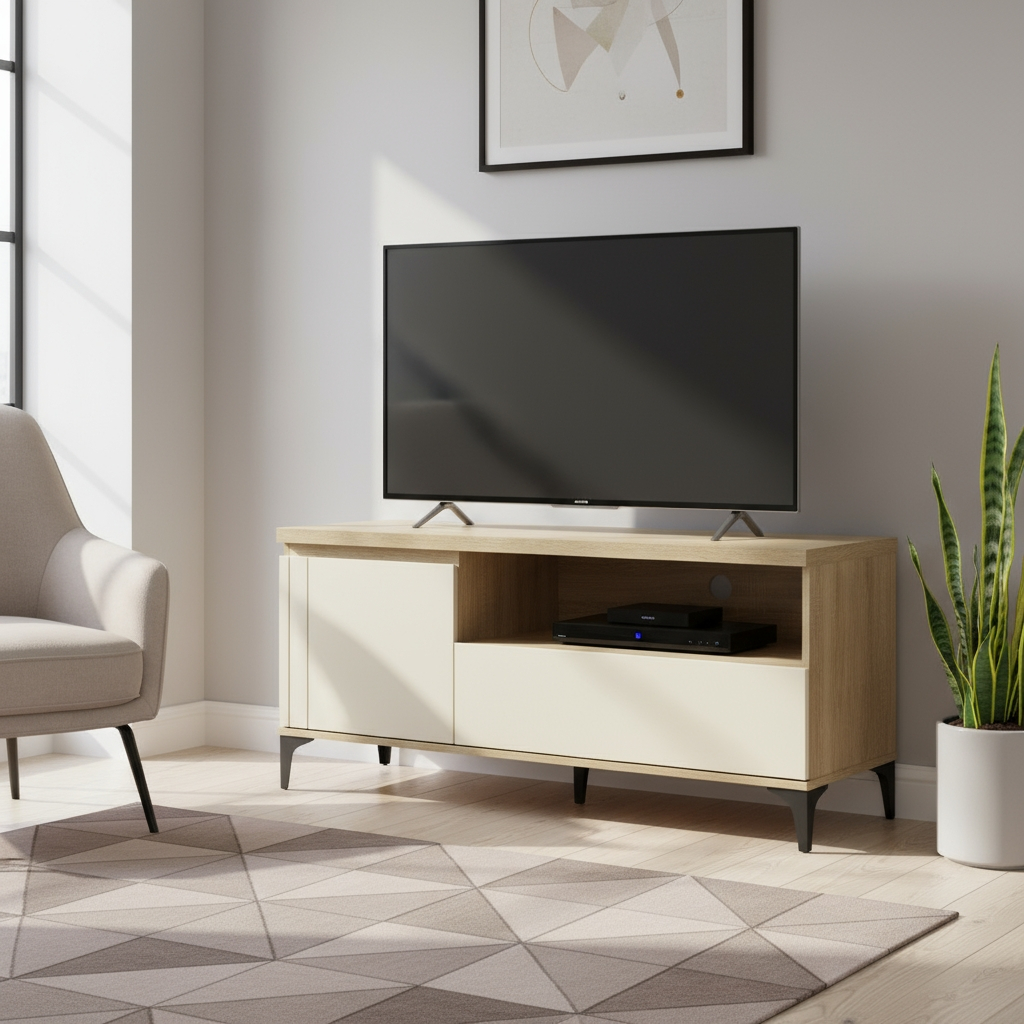 Pele 4ft TV Console (Sonoma Oak)