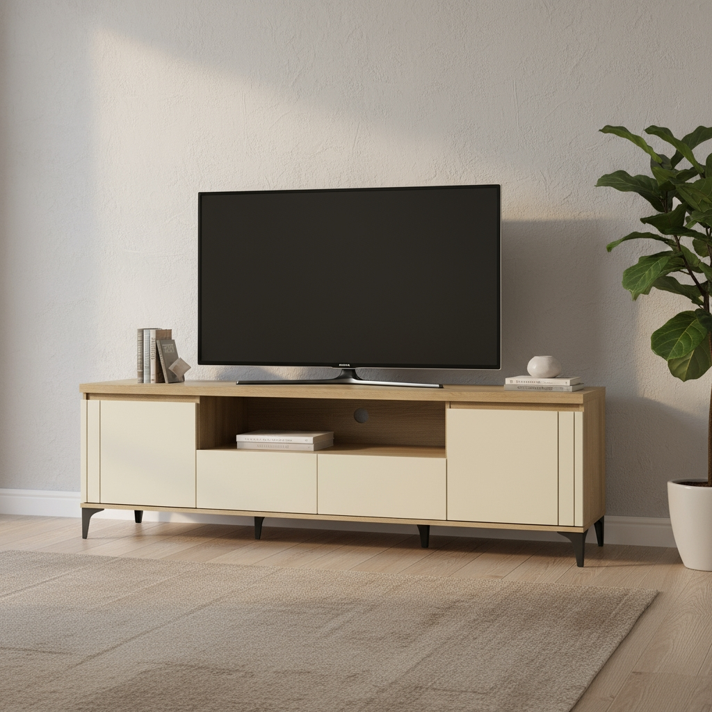 Pele 6ft TV Console (Sonoma Oak)