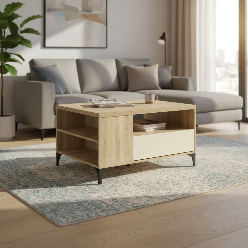 Pele Coffee Table (Sonoma Oak)