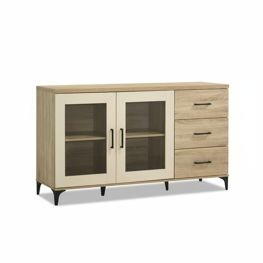 Pele Multipurpose Cabinet (Sonoma Oak)