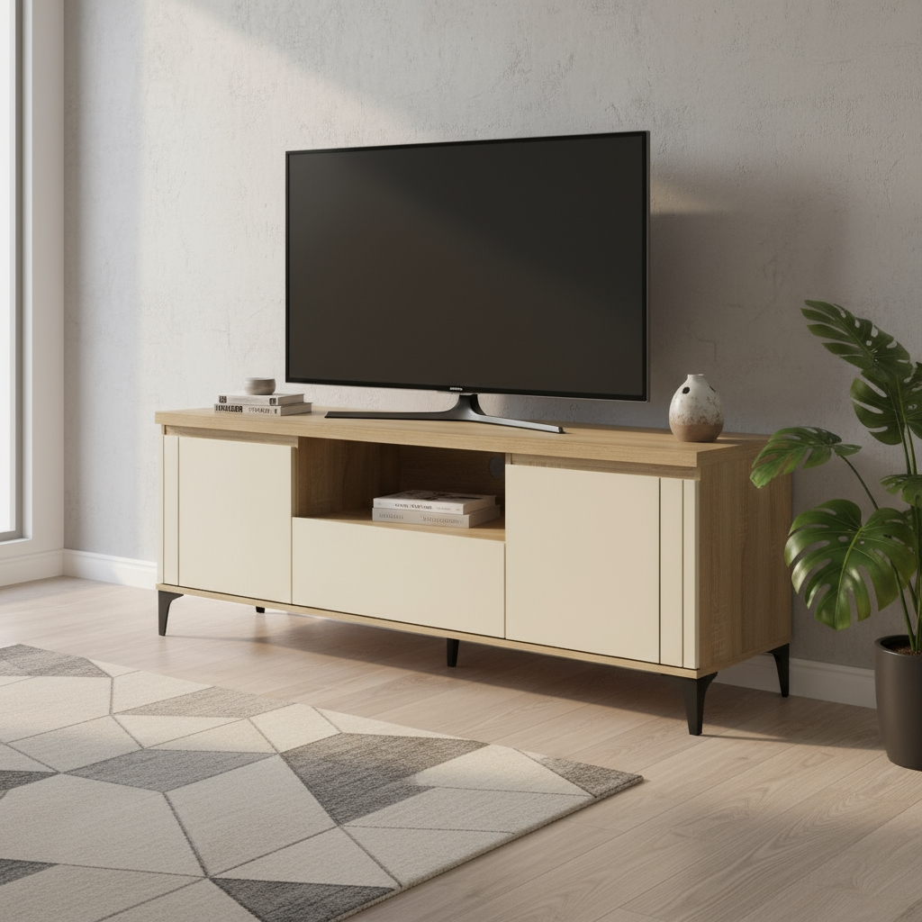 Pele 5ft TV Console (Sonoma Oak)