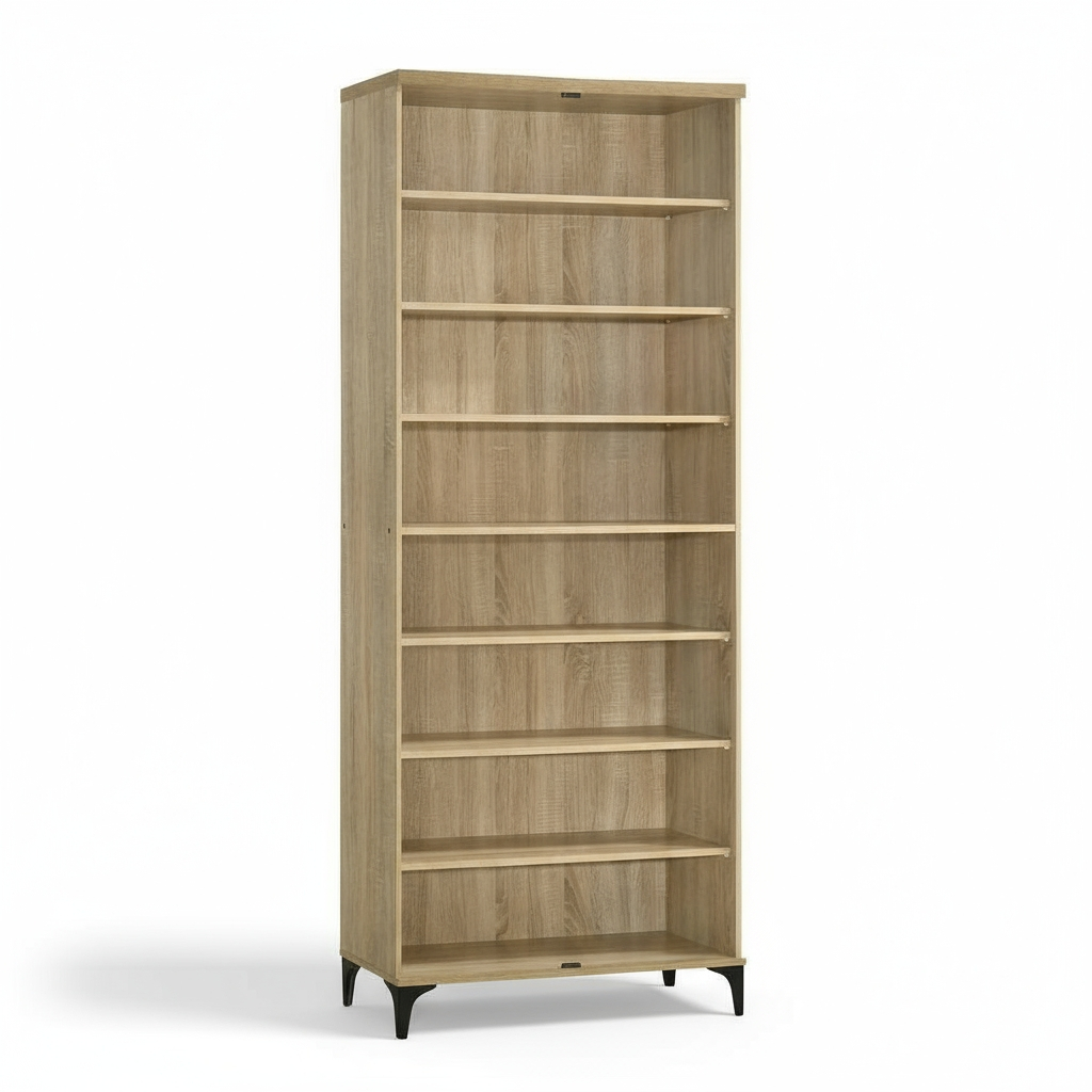 Pele Tall Shoe Cabinet (Sonoma Oak)