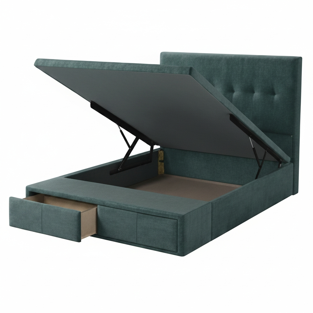 Pete Storage Bed Frame