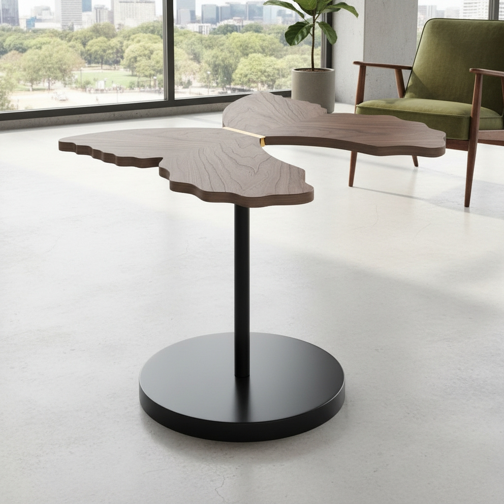 Pino 2 in 1 Round Coffee Table