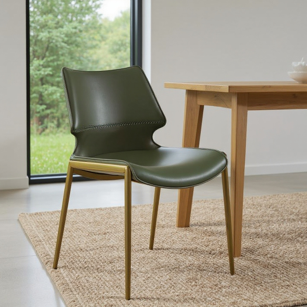 Resiutta Rose Gold Dining Chair