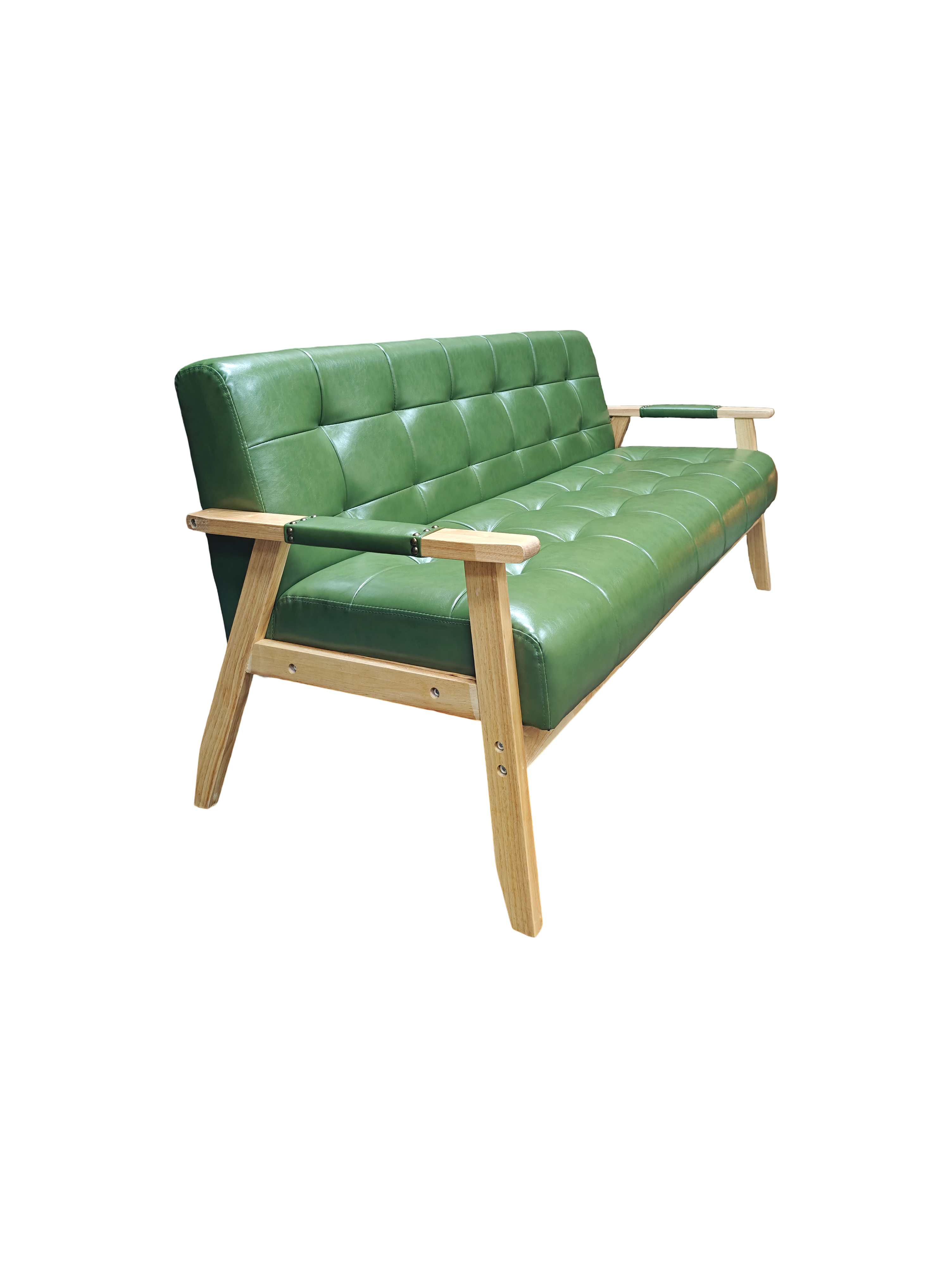 Retro Leather Sofa