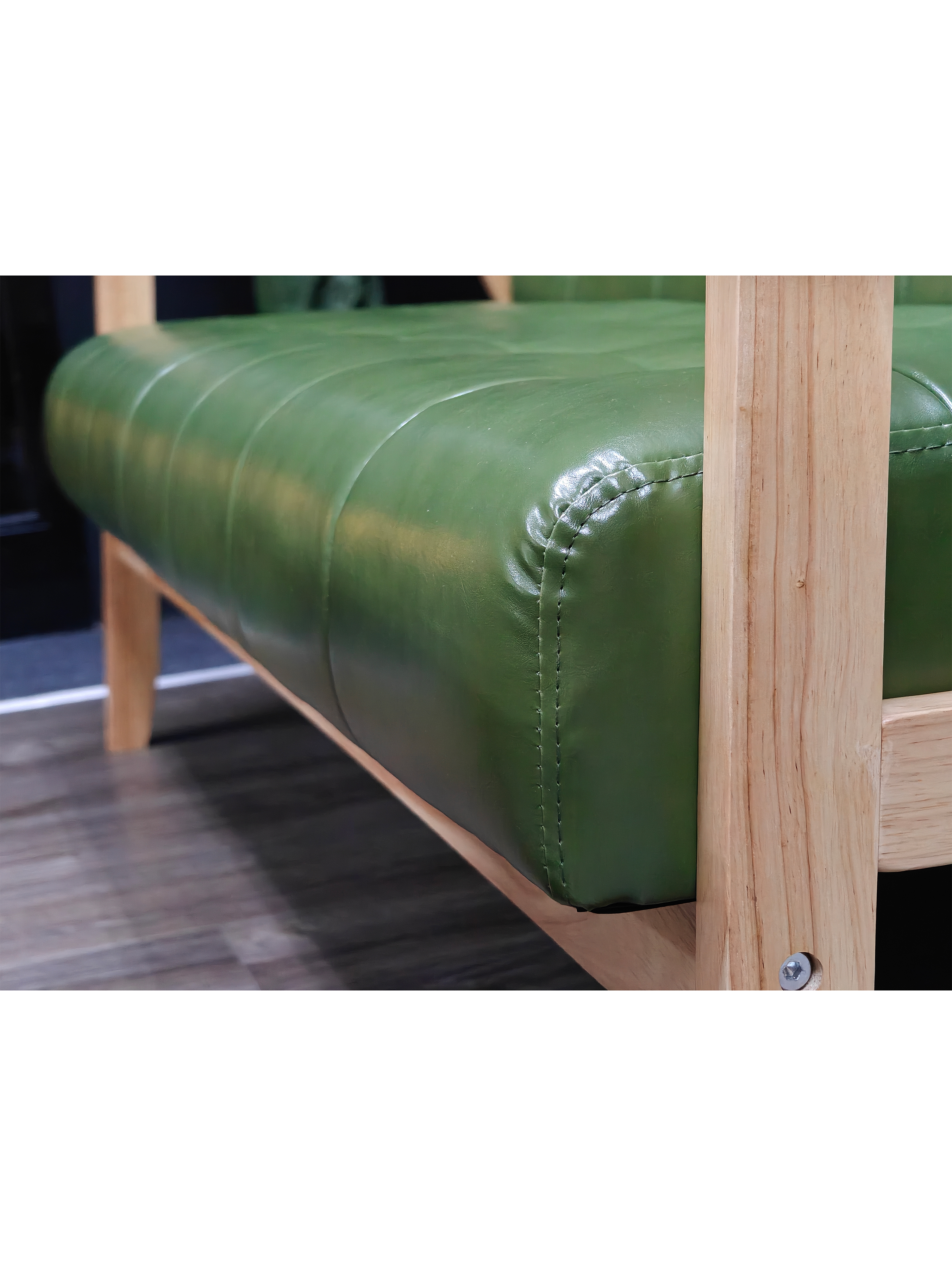 Retro Leather Sofa