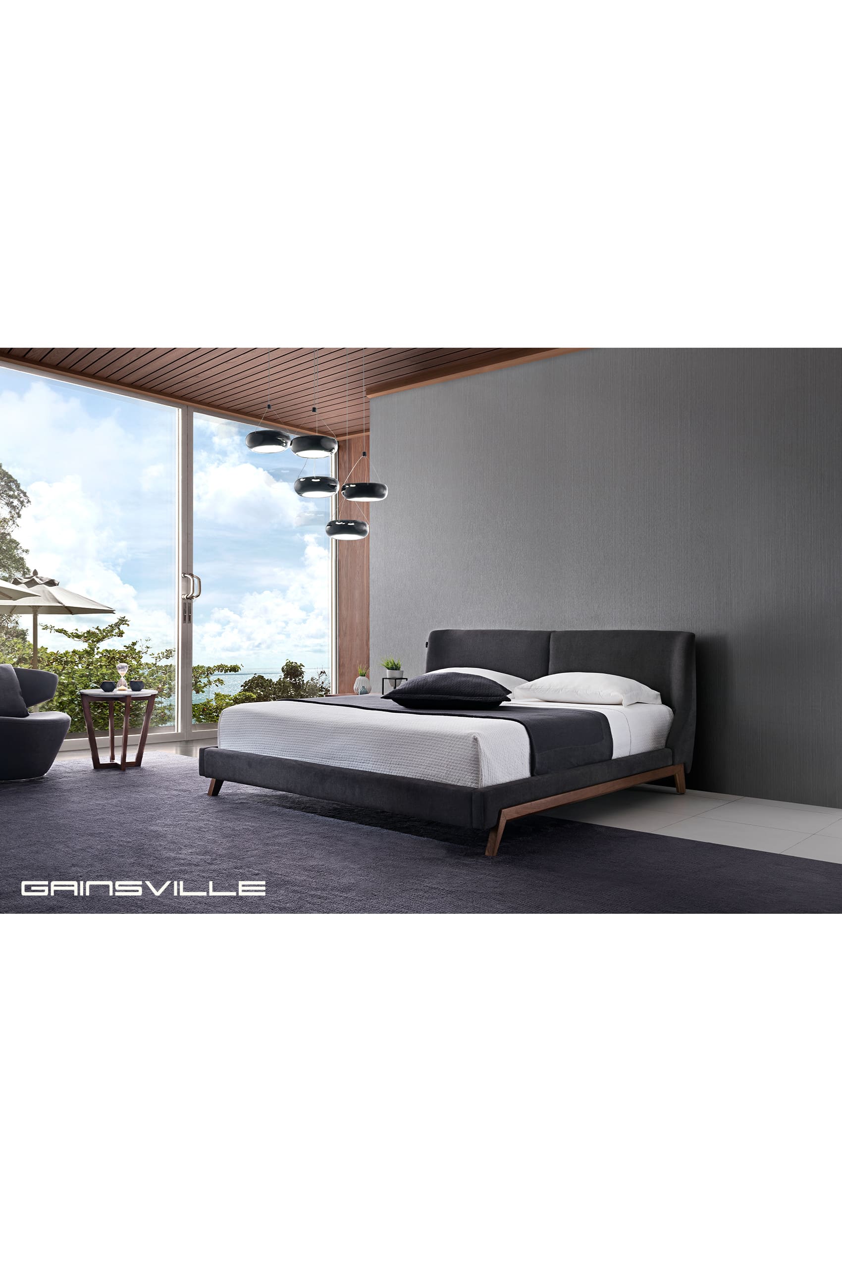 Sachi Gainsville Designer Bed Frame