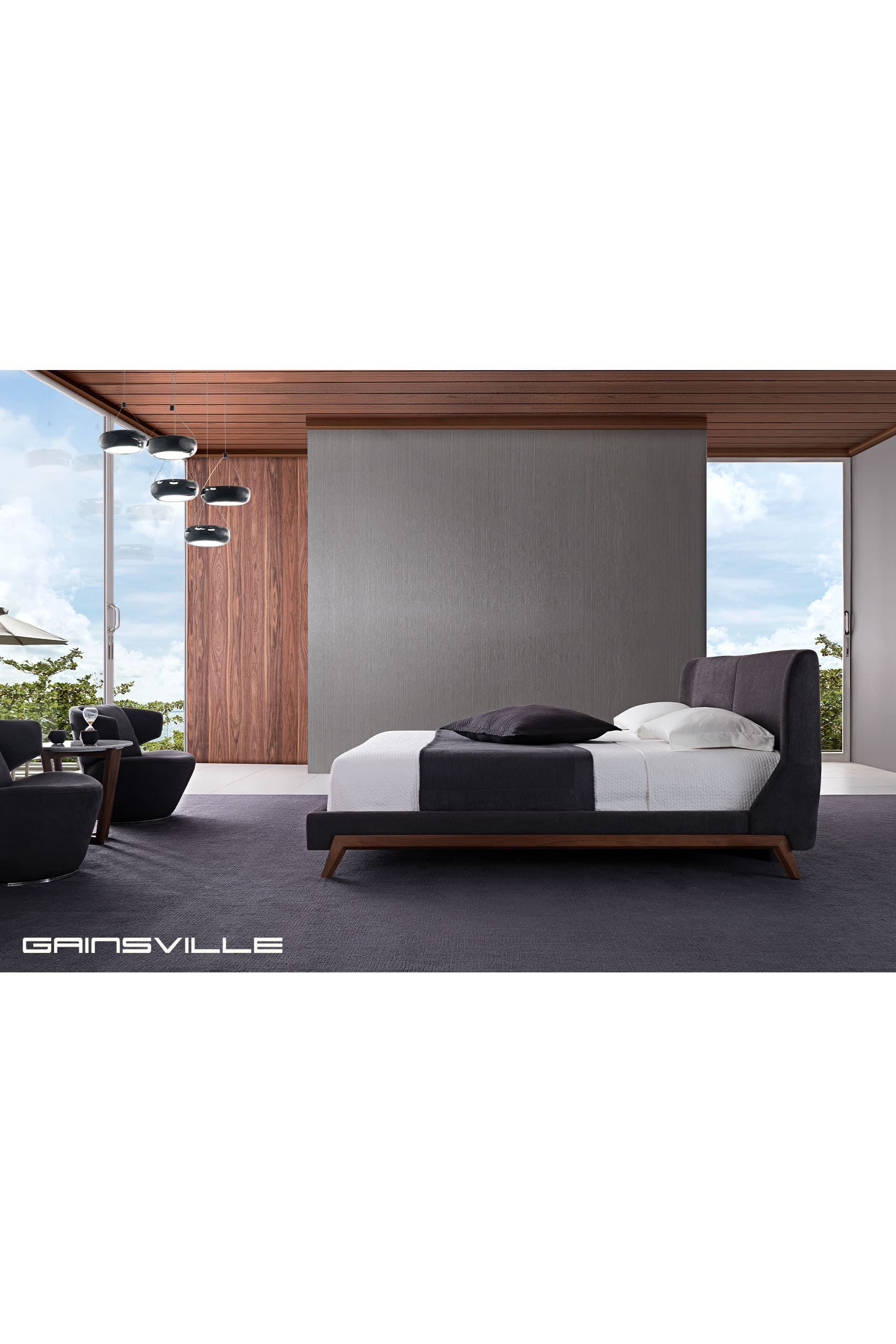 Sachi Gainsville Designer Bed Frame